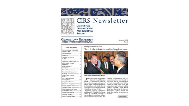 CIRS Newsletter No. 06
