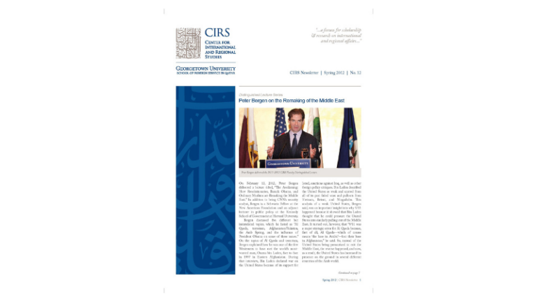 CIRS Newsletter No. 12