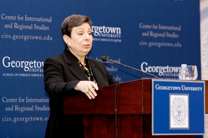 Hanan Ashrawi on the Future of Palestine