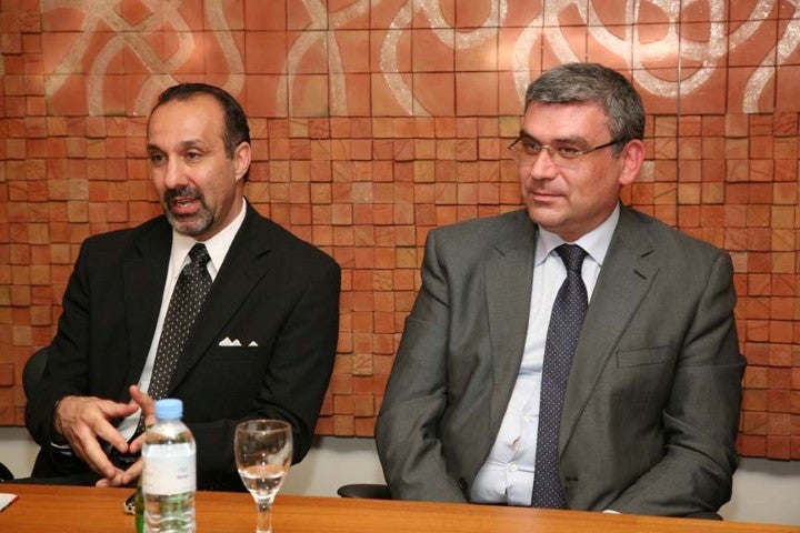 Teodor Baconschi (right)