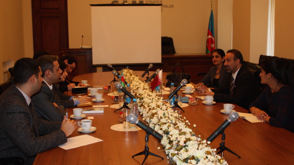 CIRS Delegation Visits the Center for Strategic Studies under the President of Azerbaijan (SAM)