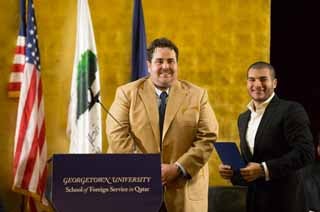 Seniors Recognized for Outstanding Achievements at Georgetown's 2013 Tropaia Awards Ceremony