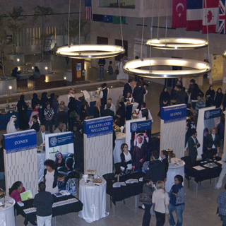 Prospective Students and Parents Attend Georgetown's Admissions Open House